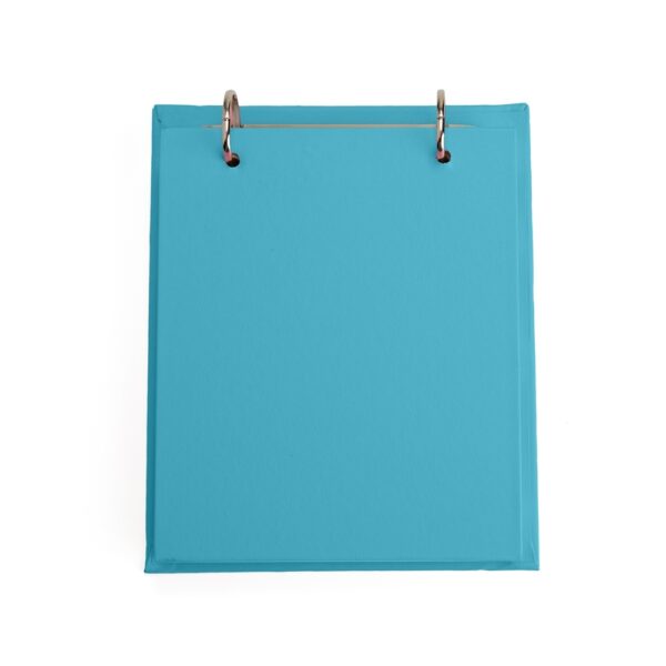 Bloco de Notas Personalizado de Mesa Capa Dura 14,8×18,5cm Azul