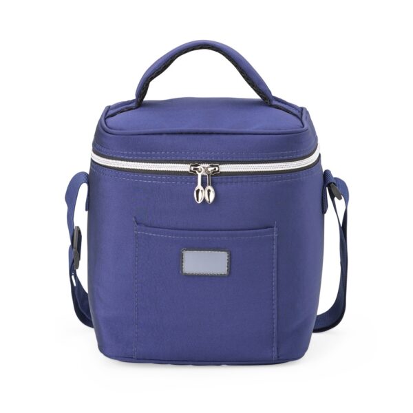 Bolsa Térmica Personalizada Sintético 10L Alça de Ombro Azul