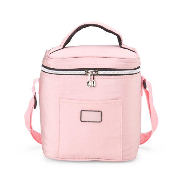 Bolsa Térmica Personalizada Sintético 10L Alça de Ombro Rosa
