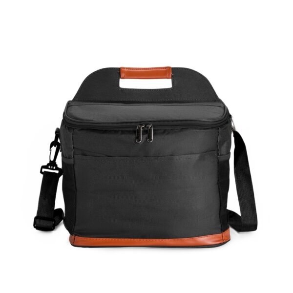 Bolsa Térmica Personalizada Nylon 11L Alça de Ombro Preto