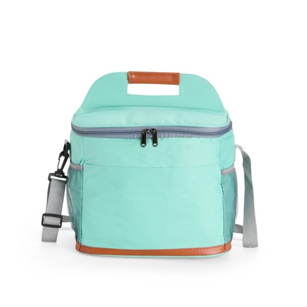 Bolsa Térmica Personalizada Nylon 11L Alça de Ombro Verde