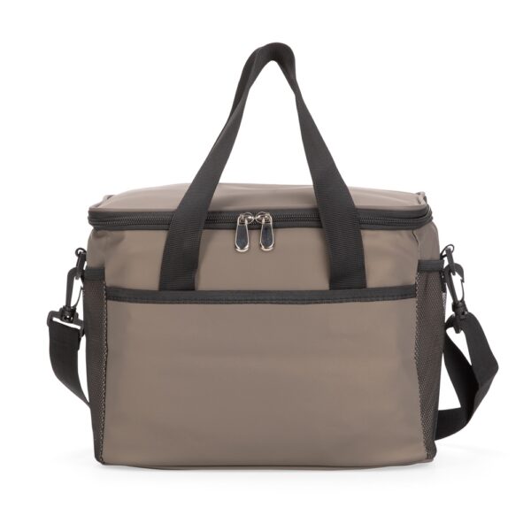 Bolsa Térmica Personalizada Poliéster 12L Cinza