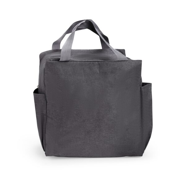 Bolsa Térmica Personalizada Nylon 12L (25x24x15cm) Cinza