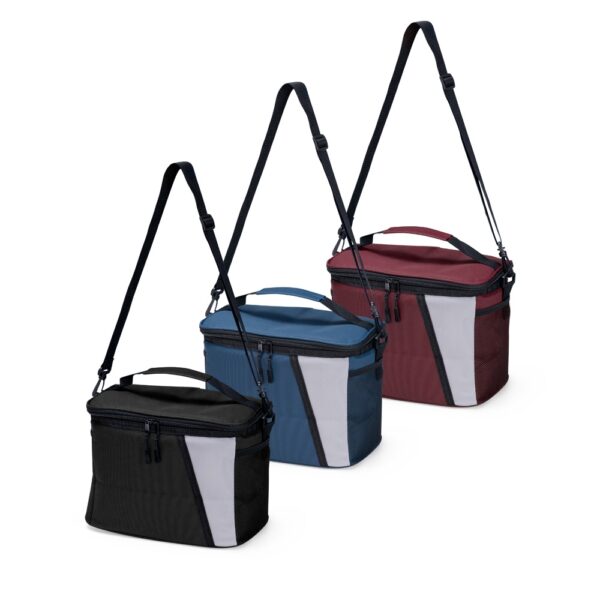 Bolsa Térmica Personalizada Nylon 12L Alça de Ombro Detalhe