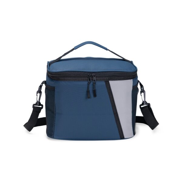 Bolsa Térmica Personalizada Nylon 12L Alça de Ombro Detalhe