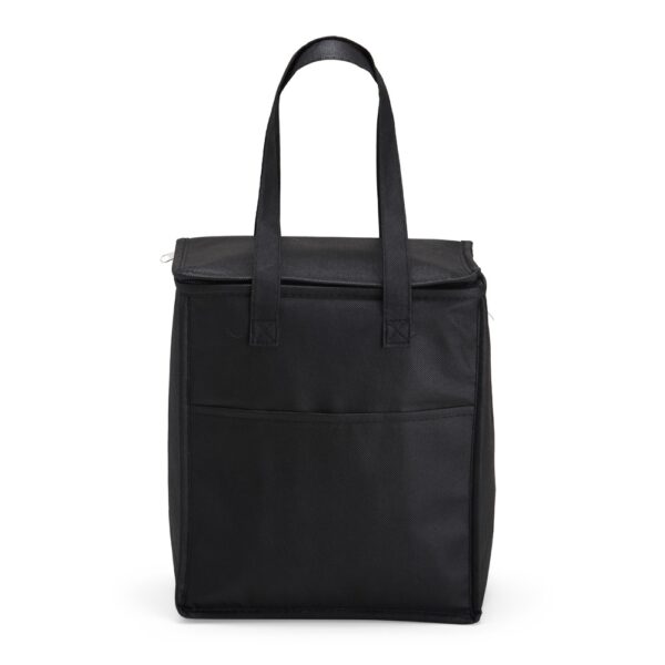 Bolsa Térmica Personalizada TNT 13L Bolso Frontal Preto