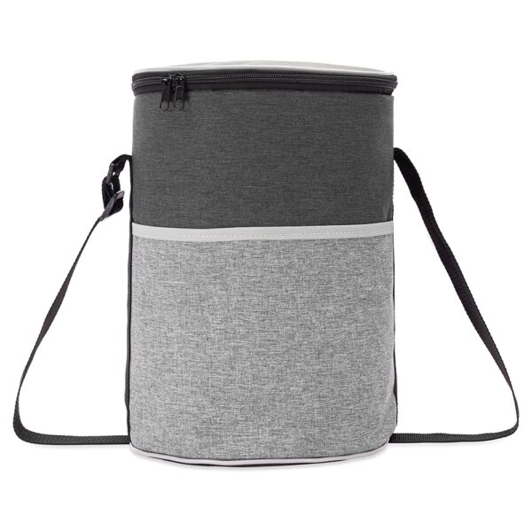 Bolsa Térmica Personalizada Poliéster 16L Cinza