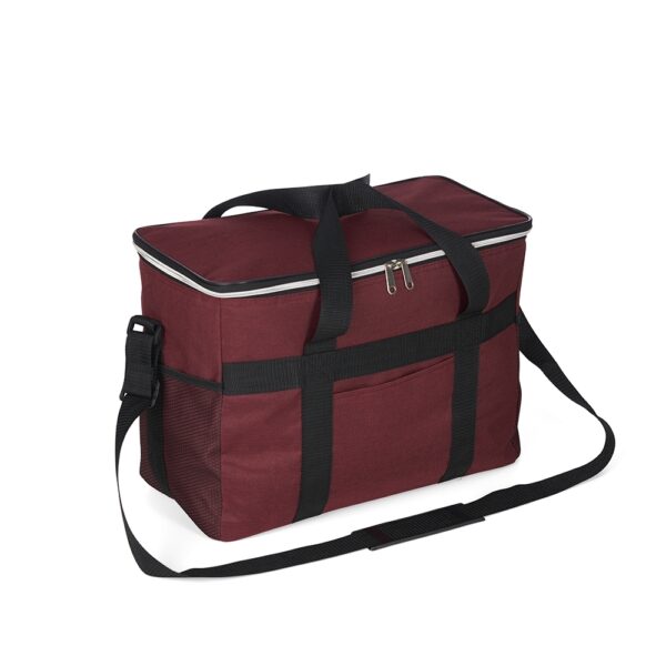 Bolsa térmica personalizada 31L vermelha corporativa