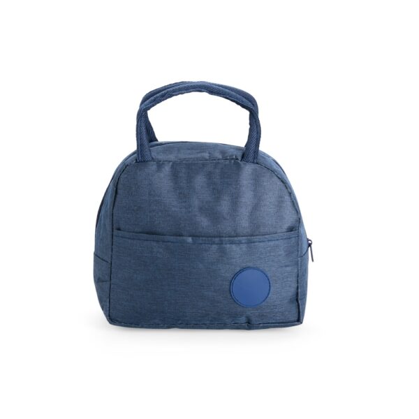 Bolsa Térmica Personalizada Nylon 5L Bolso Frontal Azul