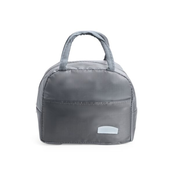 Bolsa Térmica Personalizada Nylon 5L Impermeável Cinza