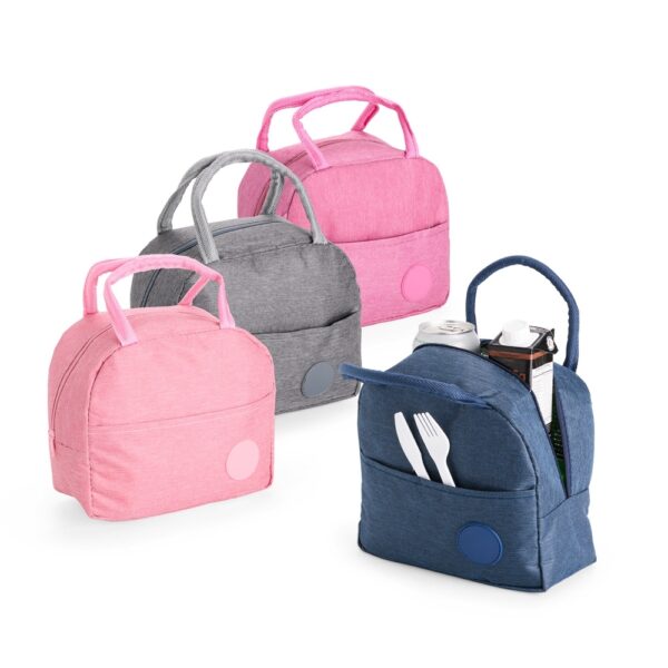 Bolsa Térmica Personalizada Nylon 5L Bolso Frontal Detalhe