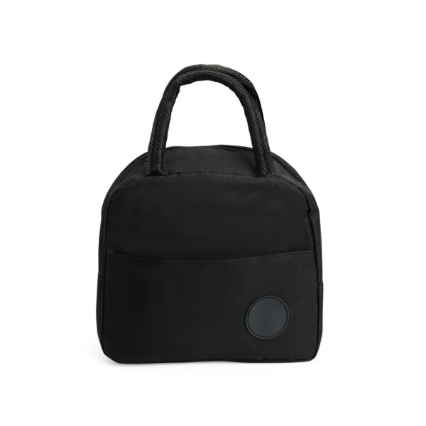 Bolsa Térmica Personalizada Nylon 5L Bolso Frontal Preto