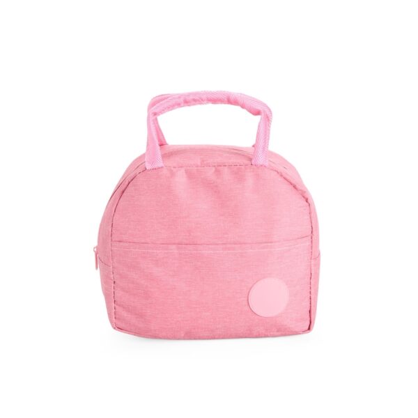 Bolsa Térmica Personalizada Nylon 5L Bolso Frontal Rosa