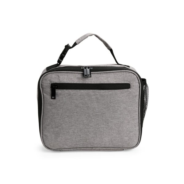 Bolsa Térmica Personalizada Nylon 6L Impermeável Cinza
