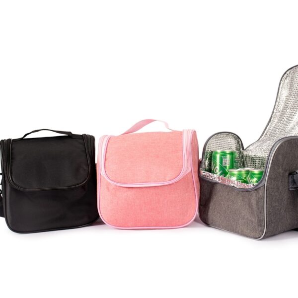 Bolsa Térmica Personalizada Oxford 6L Alça de Ombro Detalhe
