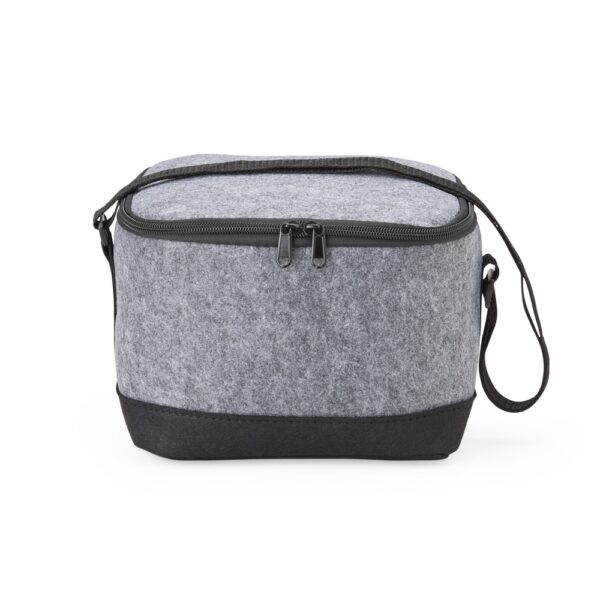 Bolsa Térmica Personalizada Feltro 6L Alça de Ombro Detalhe