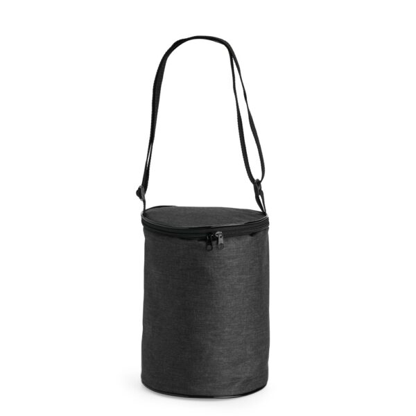 Bolsa Térmica Personalizada Nylon 6L Alça de Ombro Preto
