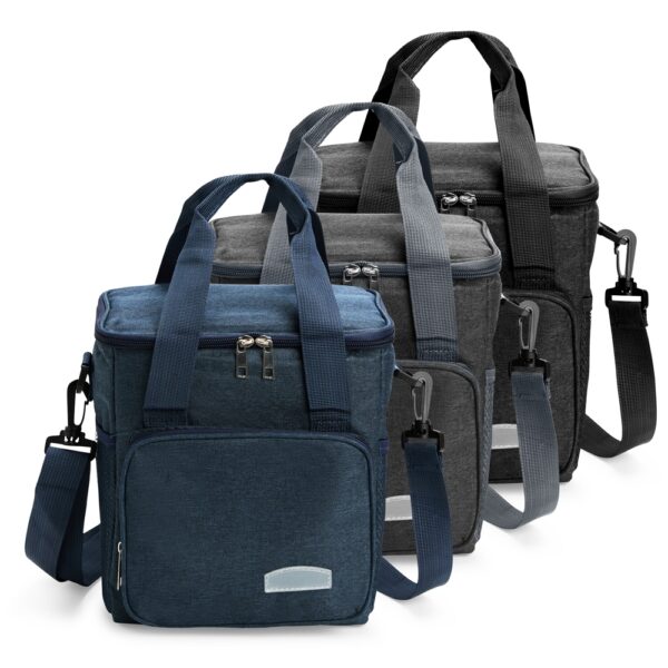 Bolsa Térmica Personalizada Nylon 7L Alça de Ombro Detalhe