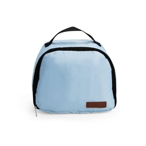 Bolsa Térmica Personalizada Nylon 8L Impermeável Azul