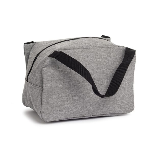 Bolsa Térmica Personalizada Nylon 8L (26x16x14cm) Cinza