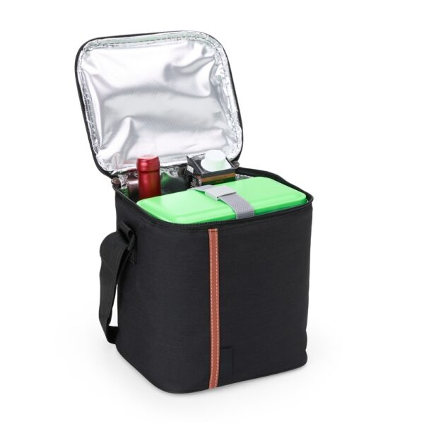 Bolsa Térmica Personalizada Nylon 8L Alça de Ombro Detalhe