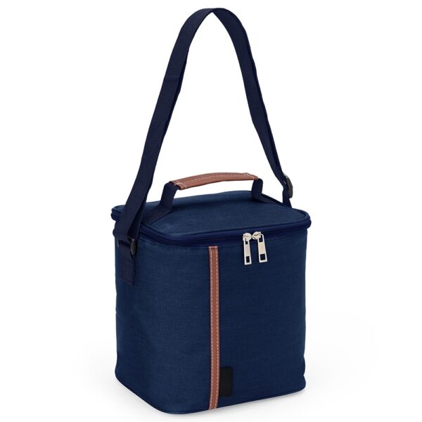 Bolsa Térmica Personalizada Nylon 8L Alça de Ombro Detalhe