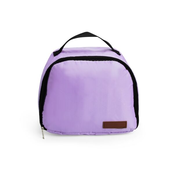 Bolsa Térmica Personalizada Nylon 8L Impermeável Roxo