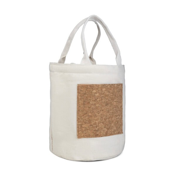 Bolsa Térmica Personalizada Algodão e Cortiça 4.8L Foto