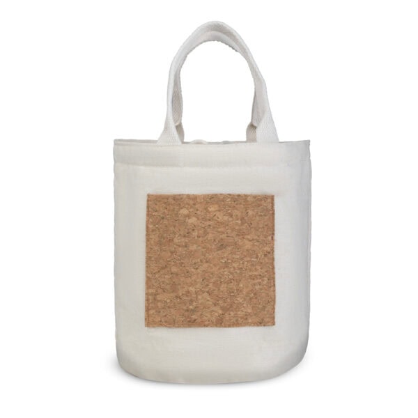 Bolsa Térmica Personalizada Algodão e Cortiça 4.8L Foto