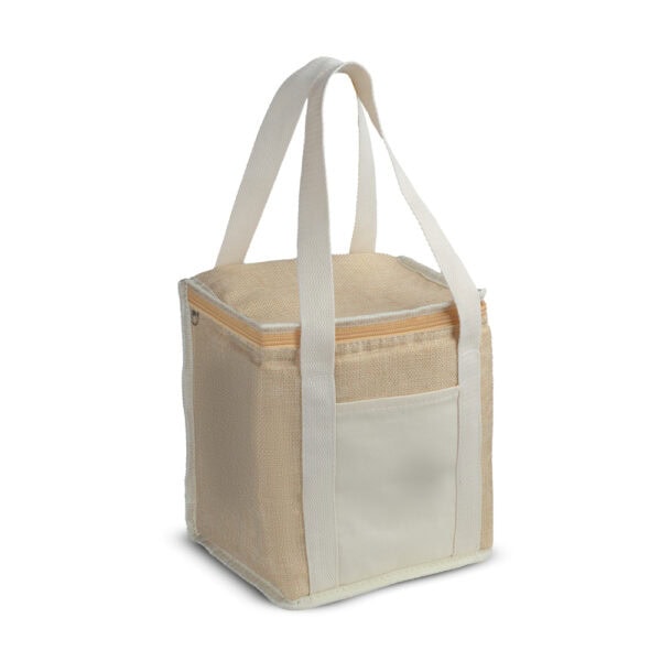 Bolsa térmica personalizada algodão juta sintética cru