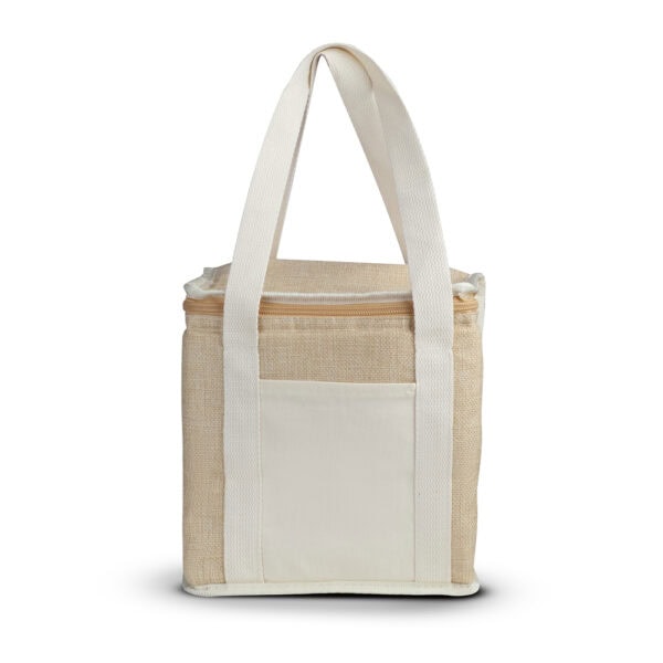 Bolsa térmica cru 21x19x15cm gravação transfer empresa