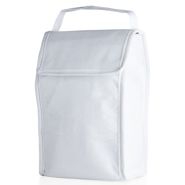 Bolsa Térmica Personalizada TNT 3L Dobrável Branco