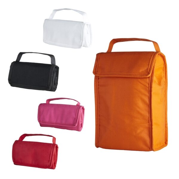 Bolsa Térmica Personalizada TNT 3L Dobrável Detalhe