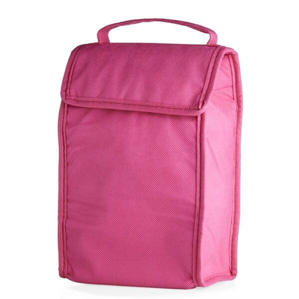Bolsa Térmica Personalizada TNT 3L Dobrável Rosa