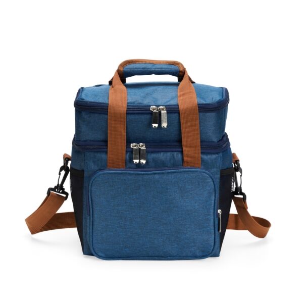 Bolsa Térmica Personalizada Poliéster 300D 15L Azul