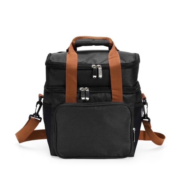Bolsa Térmica Personalizada Poliéster 300D 15L Preto