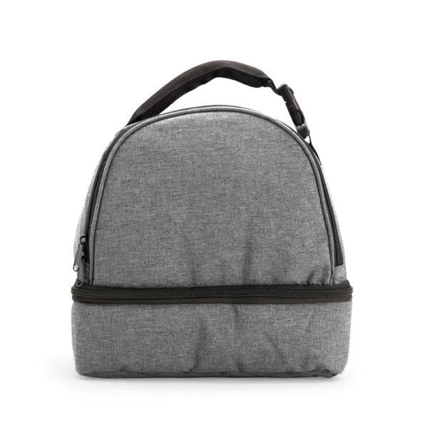 Bolsa Térmica Personalizada Poliéster 300D 8L Cinza