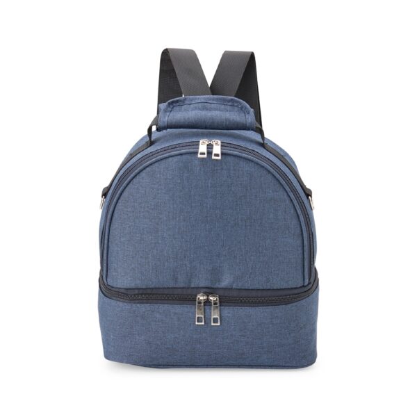 Bolsa Térmica Personalizada Nylon 9L Dupla Azul