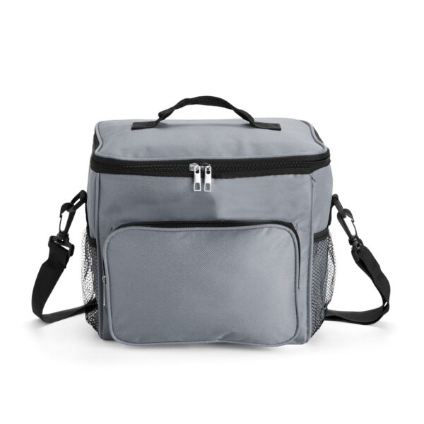 Bolsa Térmica Personalizada Nylon 11L (25x22x18cm) Cinza
