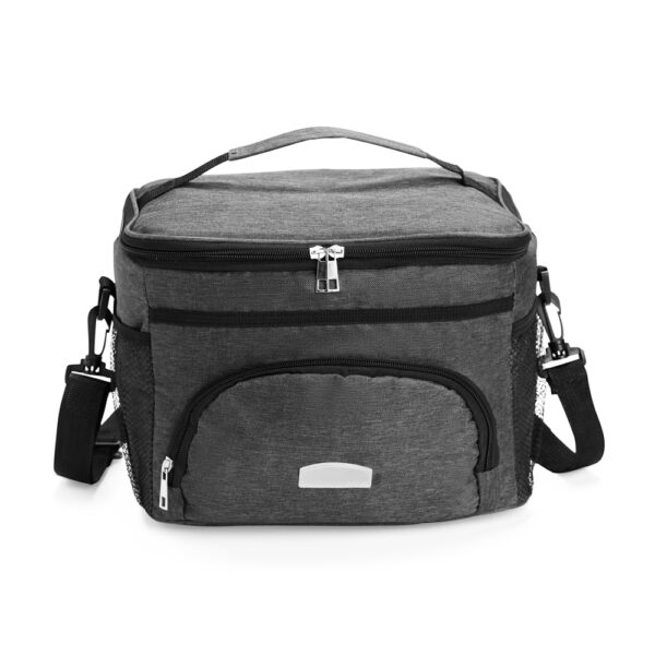 Bolsa Térmica Personalizada Poliéster 10L Cinza