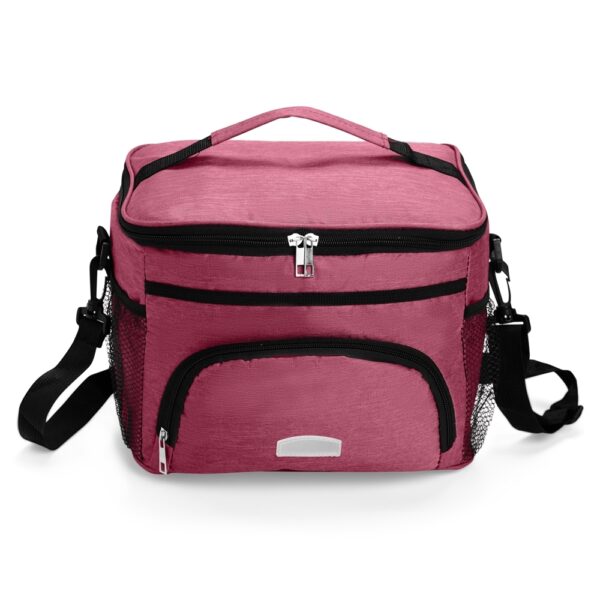 Bolsa Térmica Personalizada Poliéster 10L Rosa