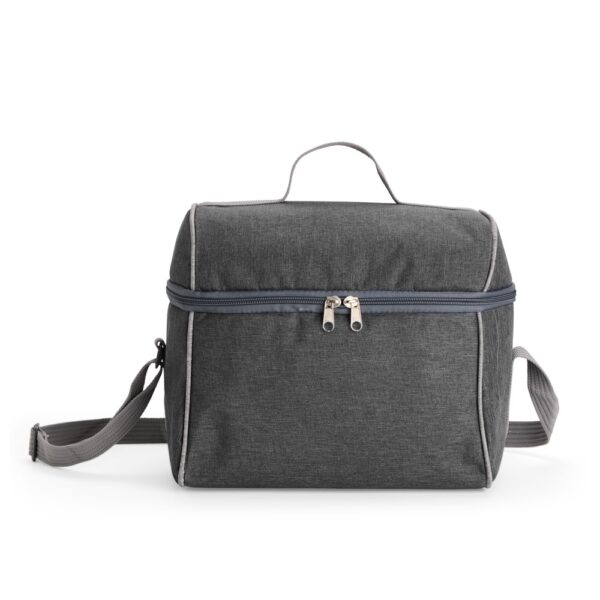 Bolsa Térmica Personalizada Poliéster 14L Alça de Ombro Preto