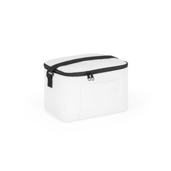 Bolsa Térmica Personalizada Poliéster 7L Reciclado Branco