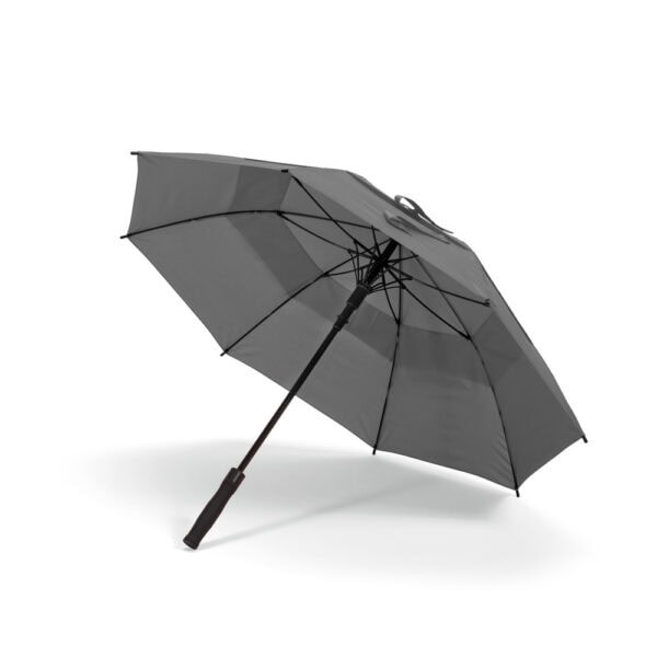 Brinde guarda chuva verde escuro com logo da empresa