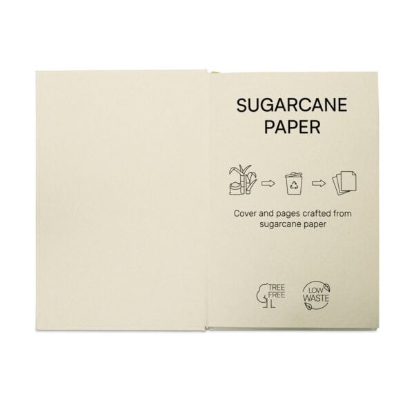 Caderno Ecológico Personalizado Capa Dura 21,6x14,7cm