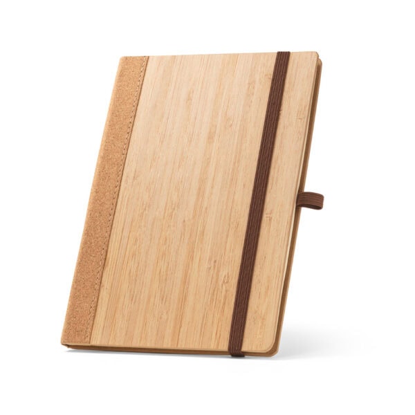 Caderno Ecológico Personalizado Bambu 21x14cm