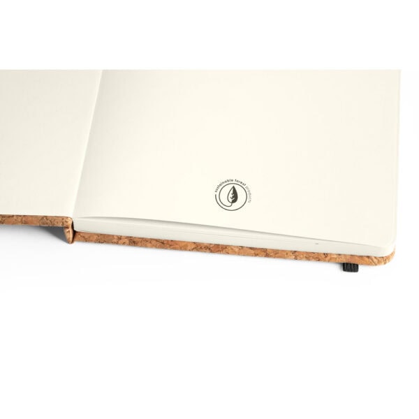 Caderno Ecológico Personalizado Cortiça 21x14cm