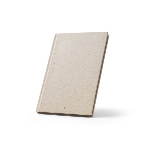 Caderno Ecológico Personalizado Esterco de Elefante Capa Dura 20,5x14,5cm