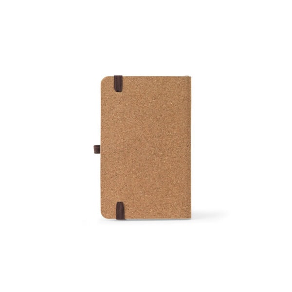 Caderno Ecológico Personalizado Bambu Reciclado 14,2x9cm Ambientada