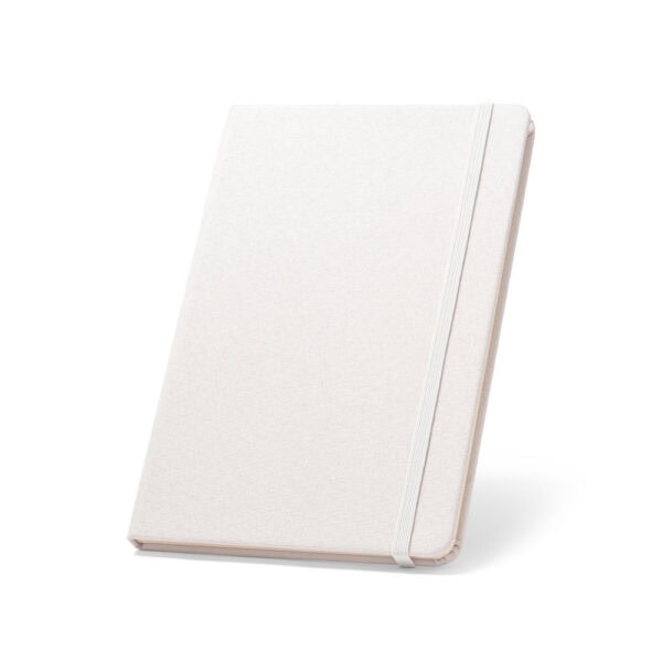 Caderno Ecológico Personalizado rPET Antibacteriano Capa Dura 21x14cm